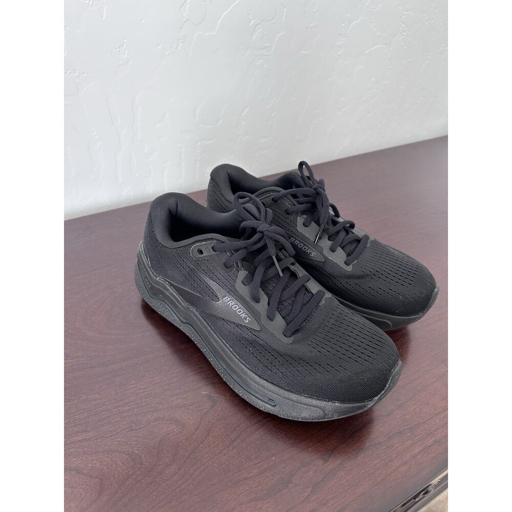 8.5B MediumBrooks Ghost Max 2 Women’s 8 Black Running Walking Cushioned Sneakers - Picture 11 of 14